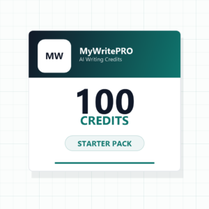 MyWritePRO 100 Credits package thumbnail